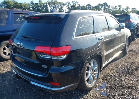 2015 Jeep Grand Cherokee Summit из США, поврежденный, VIN 1C4RJFJT6FC806657